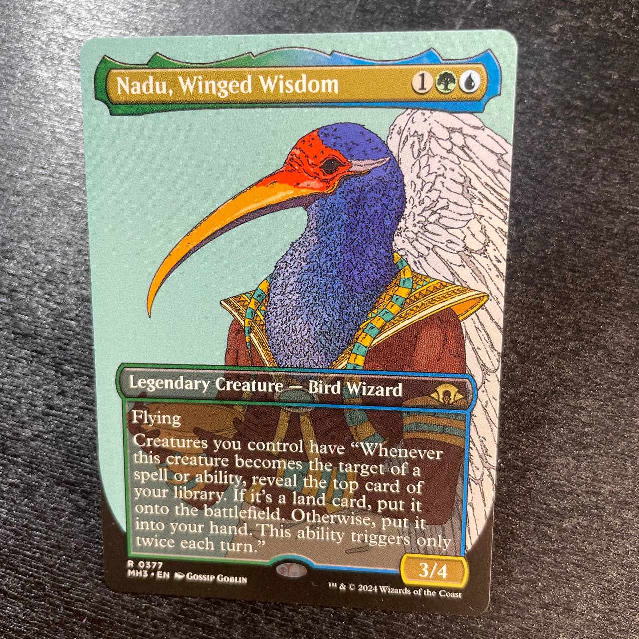 Nadu, Winged Wisdom (borderless)