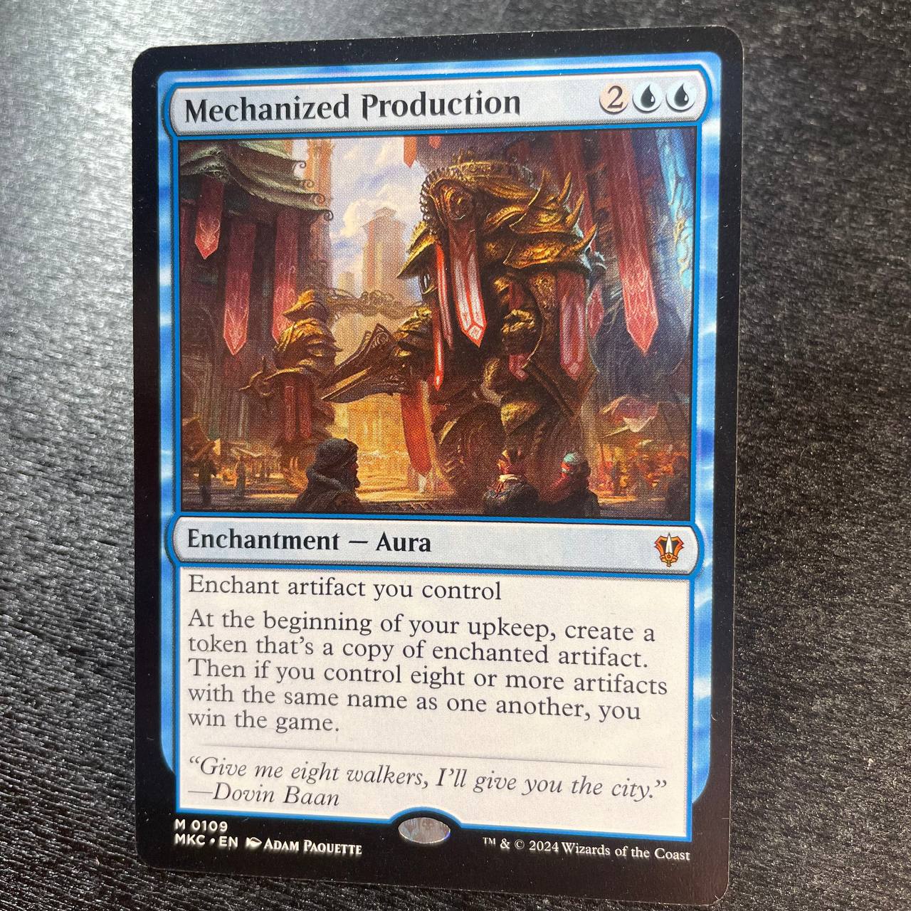 Mechanized Production