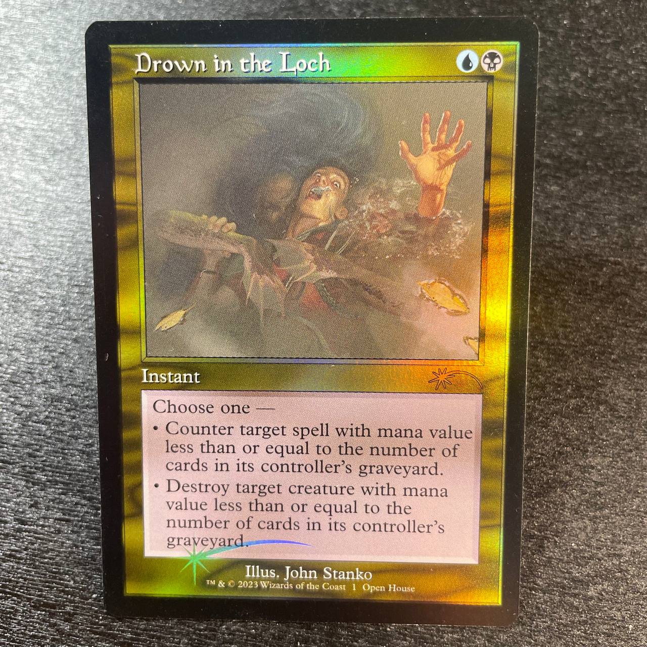 Drown in the Loch FOIL promo