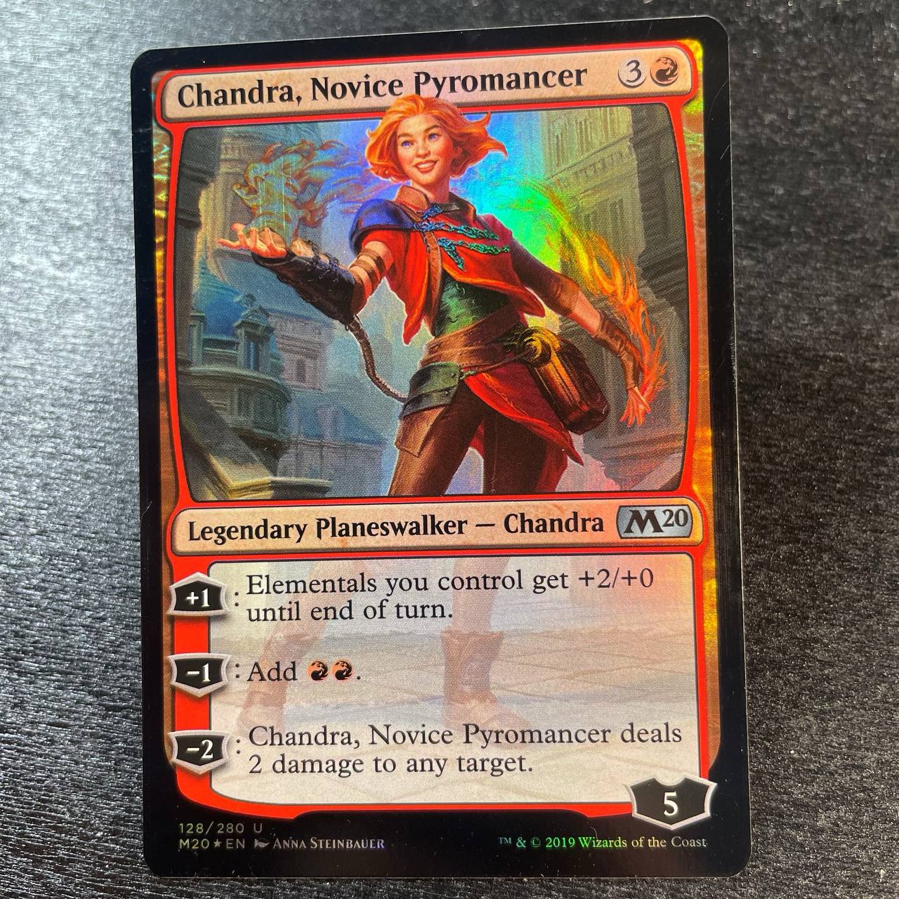 Chandra, Novice Pyromancer FOIL