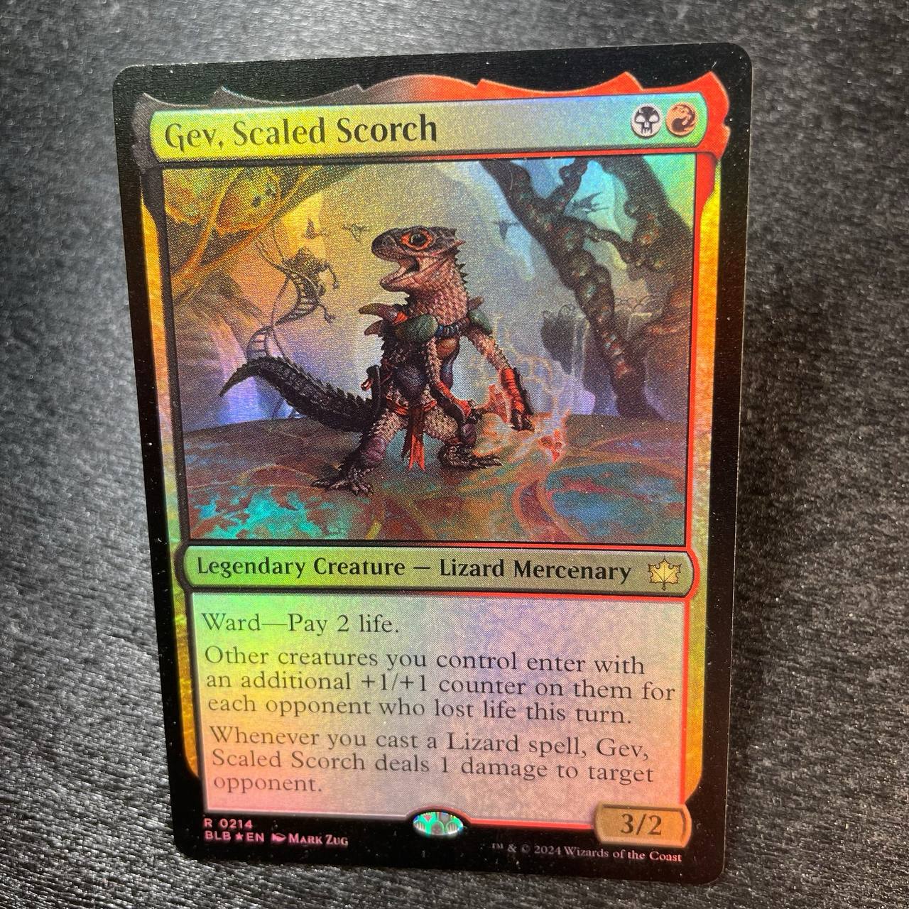 Gev, Scaled Scorch FOIL