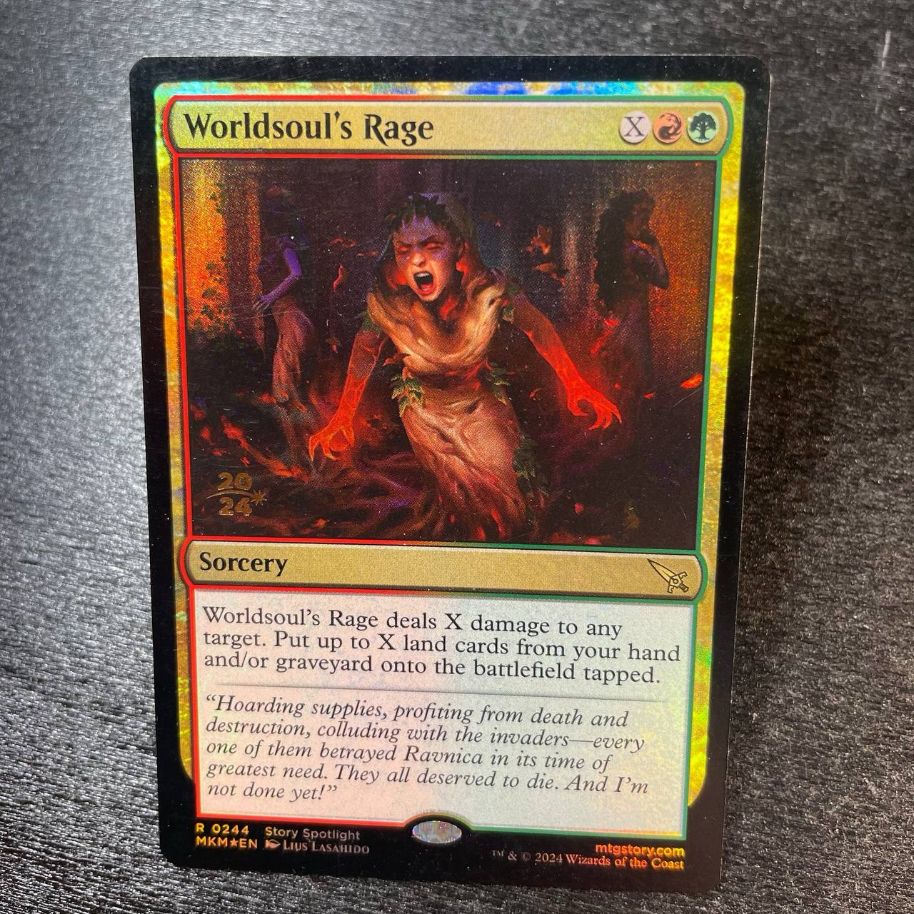 Worldsoul's Rage FOIL prerelease