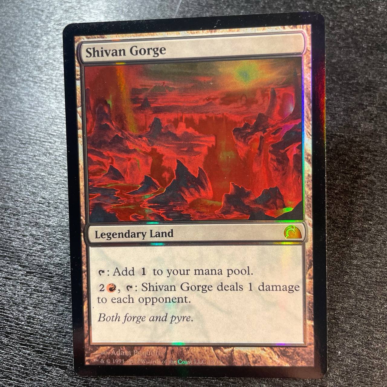 Shivan Gorge FOIL