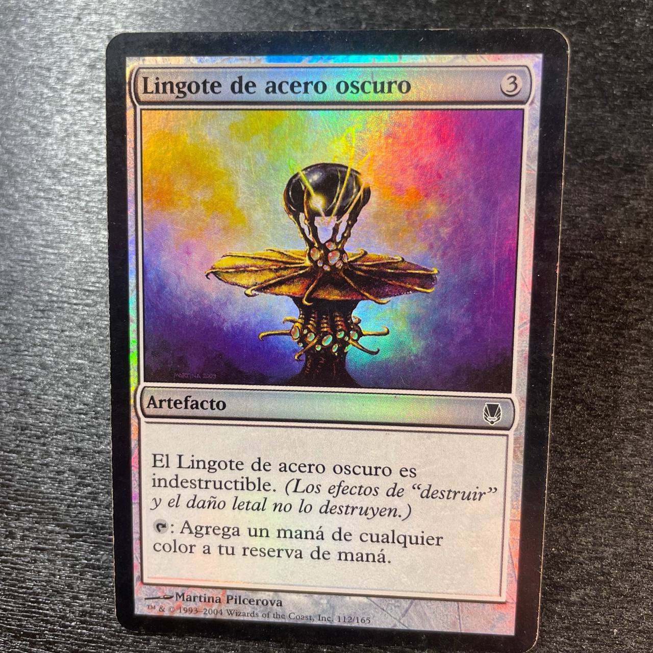 Darksteel Ingot FOIL (es)