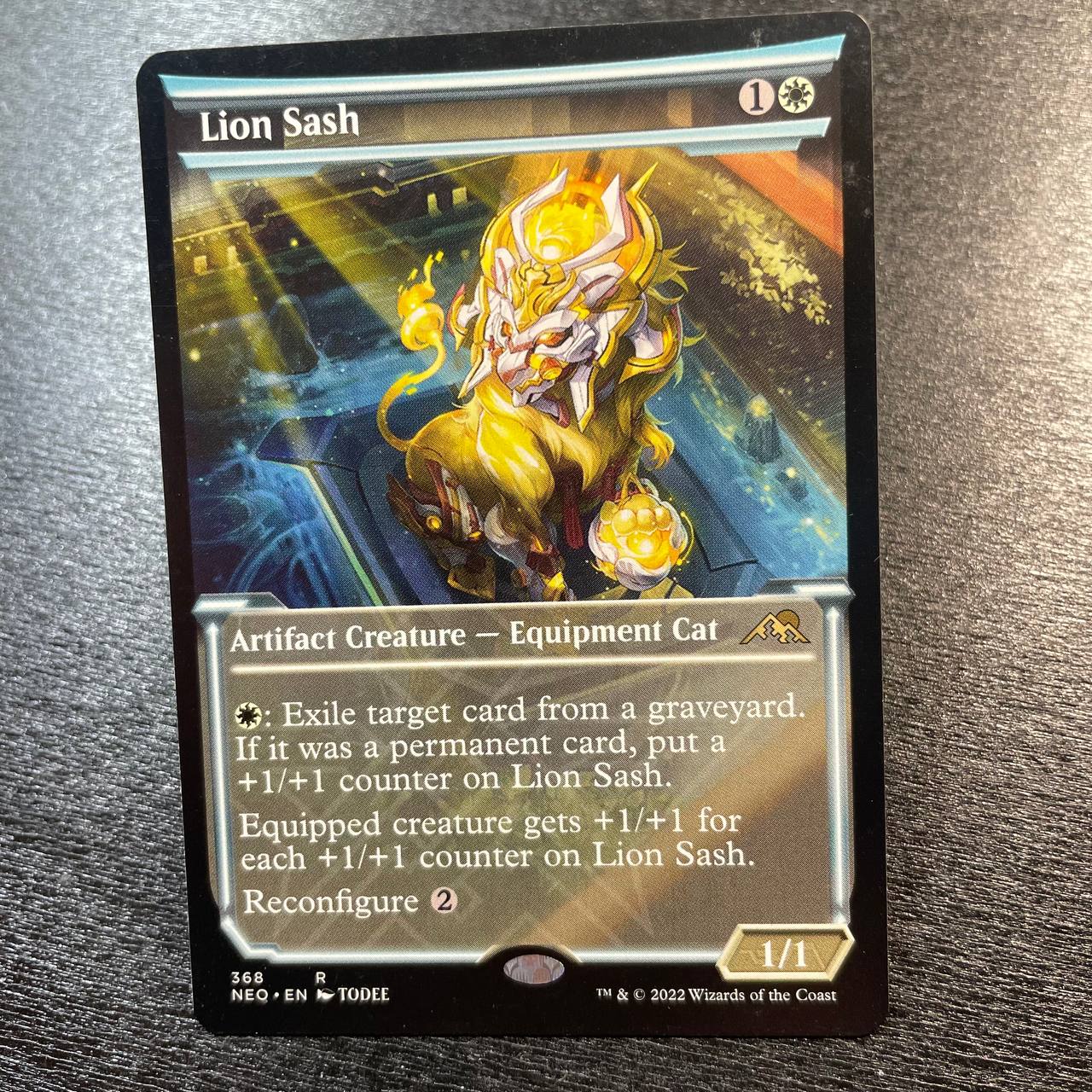 Lion Sash (showcase)