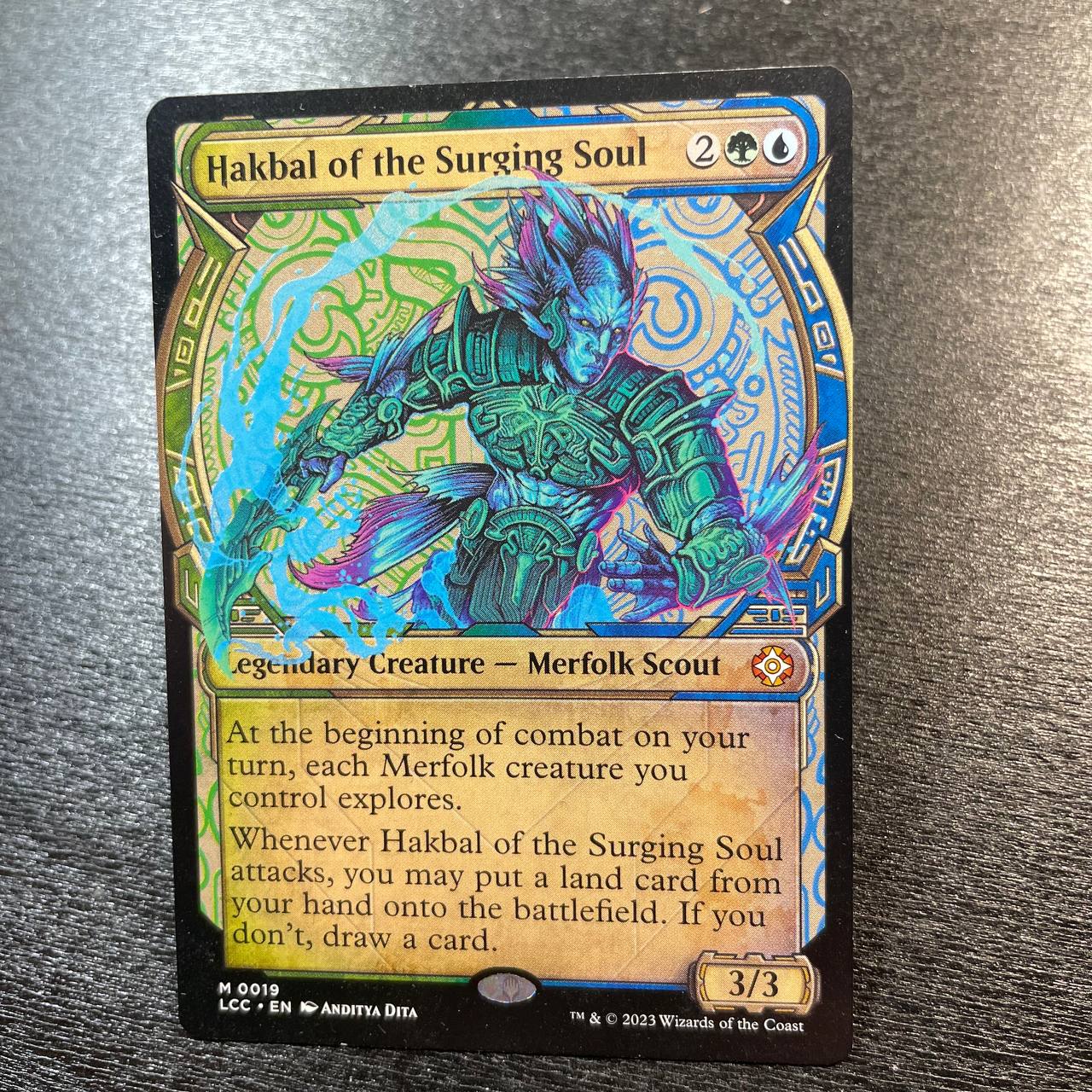 Hakbal of the Surging Soul (showcase)