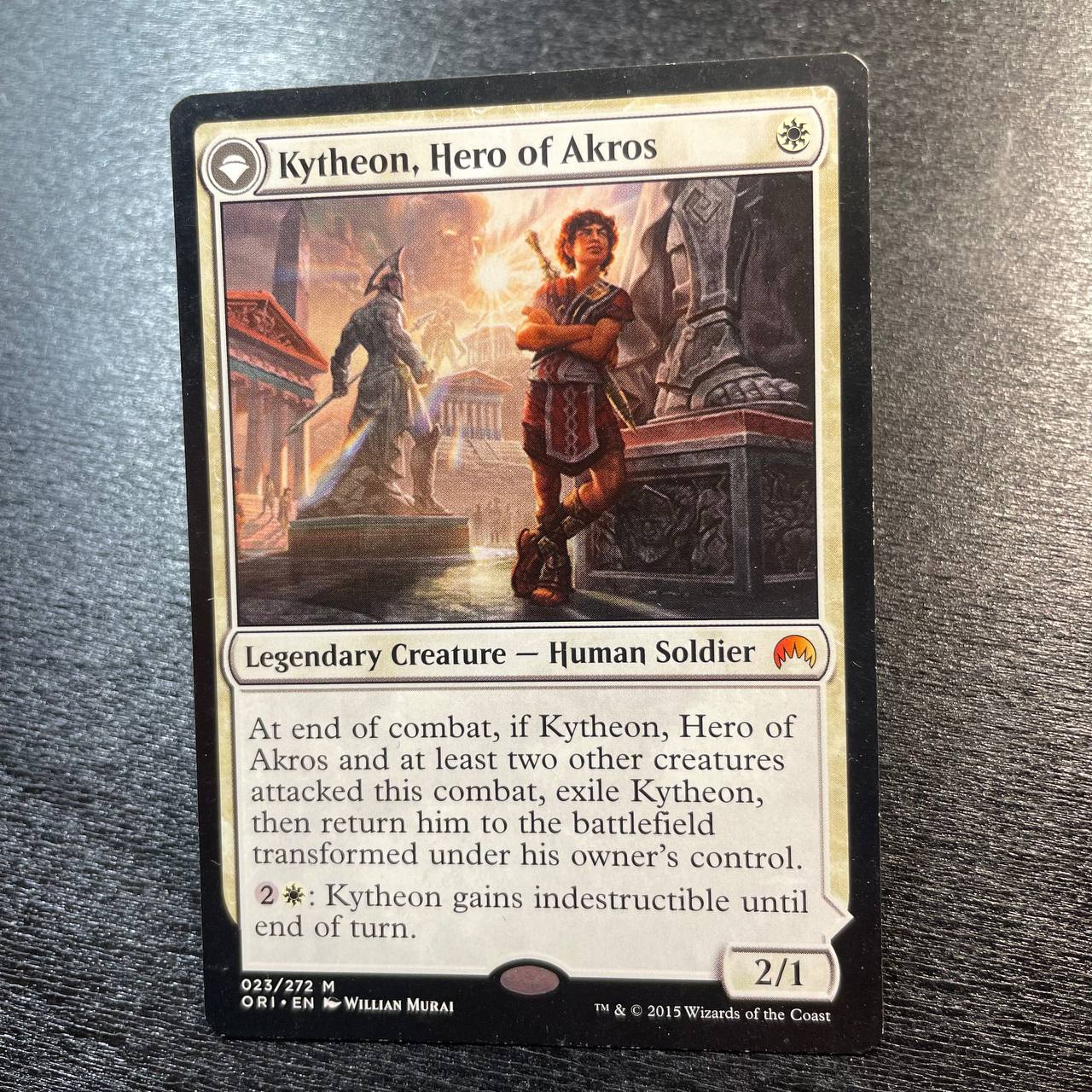 Kytheon, Hero of Akros