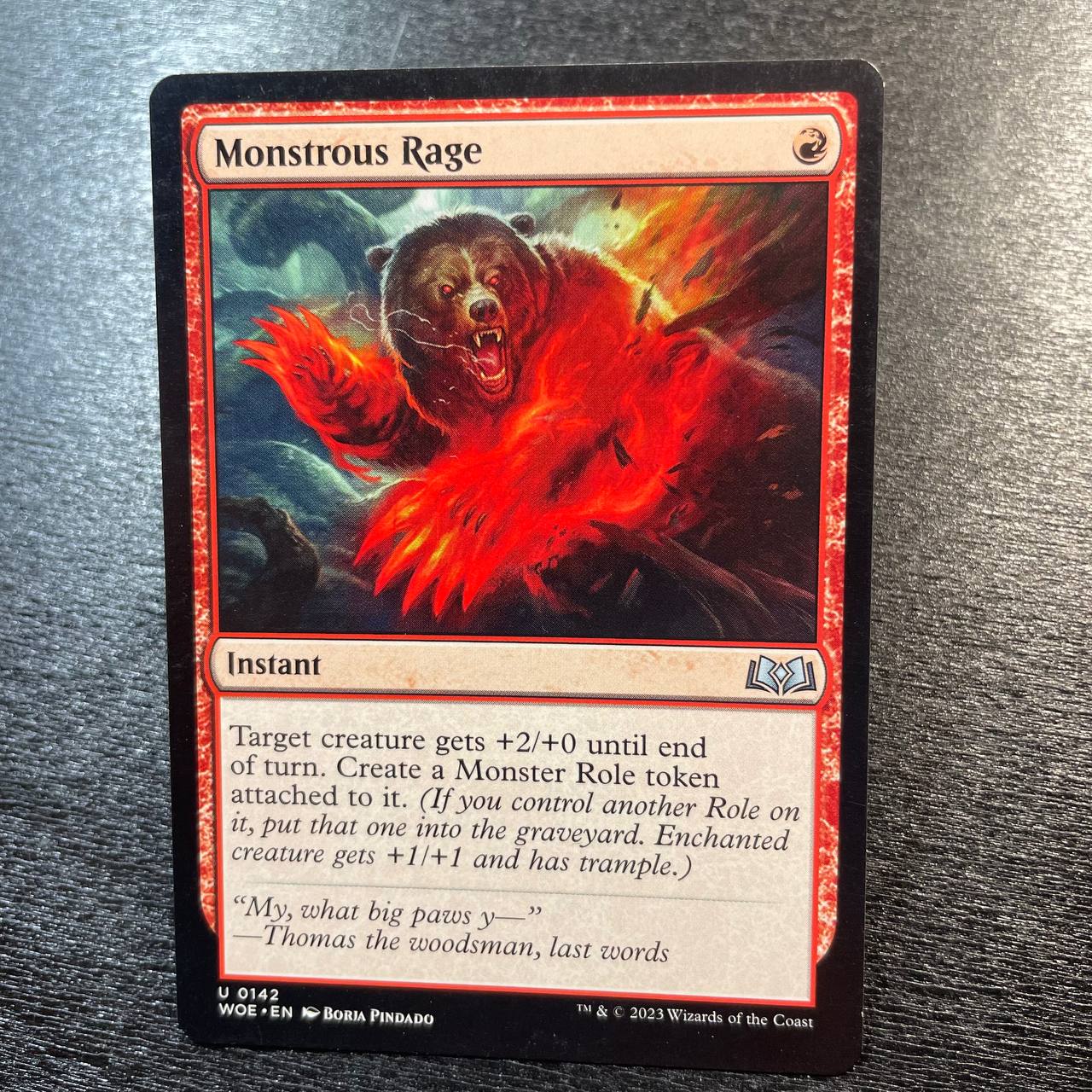 Monstrous Rage