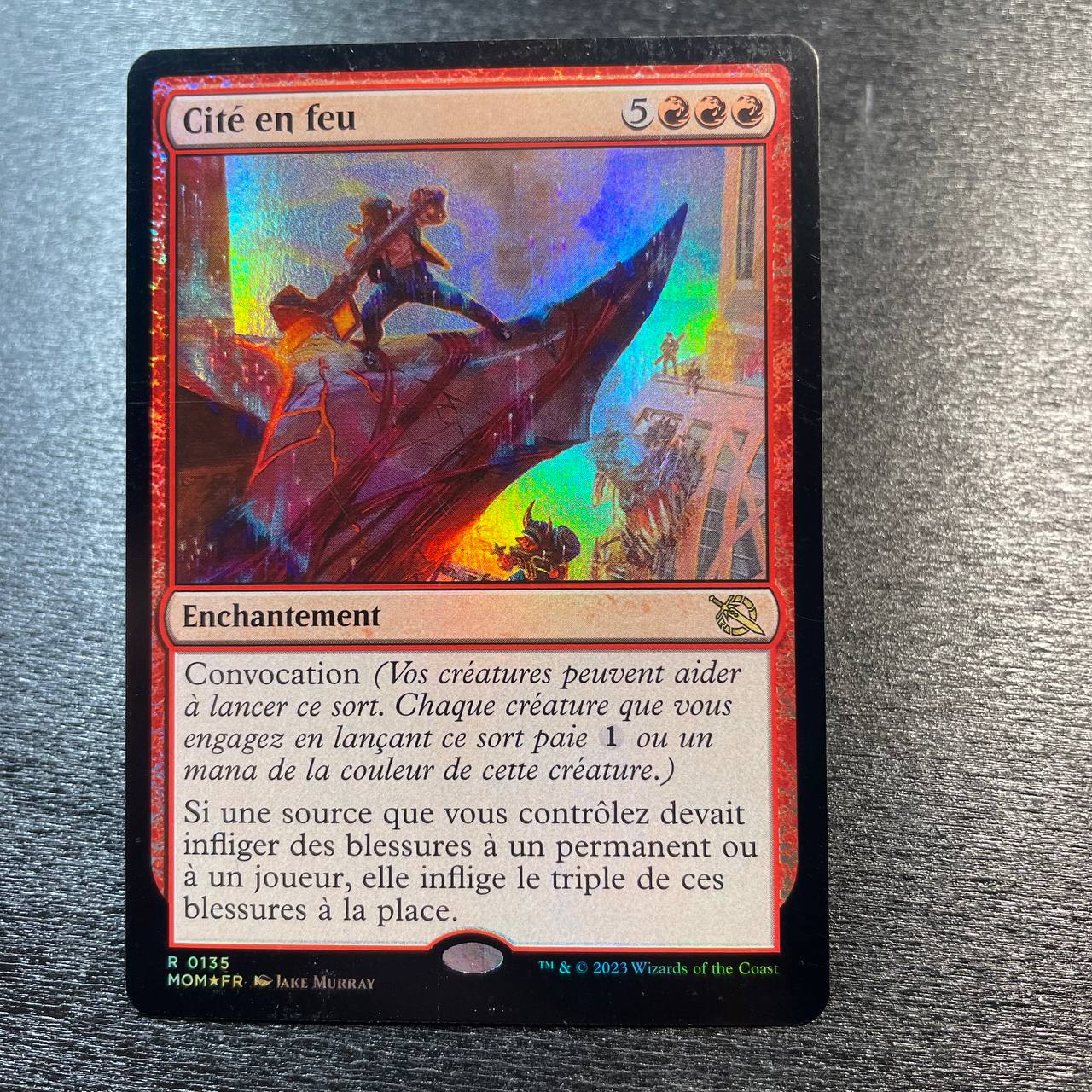 City on Fire FOIL (fr)
