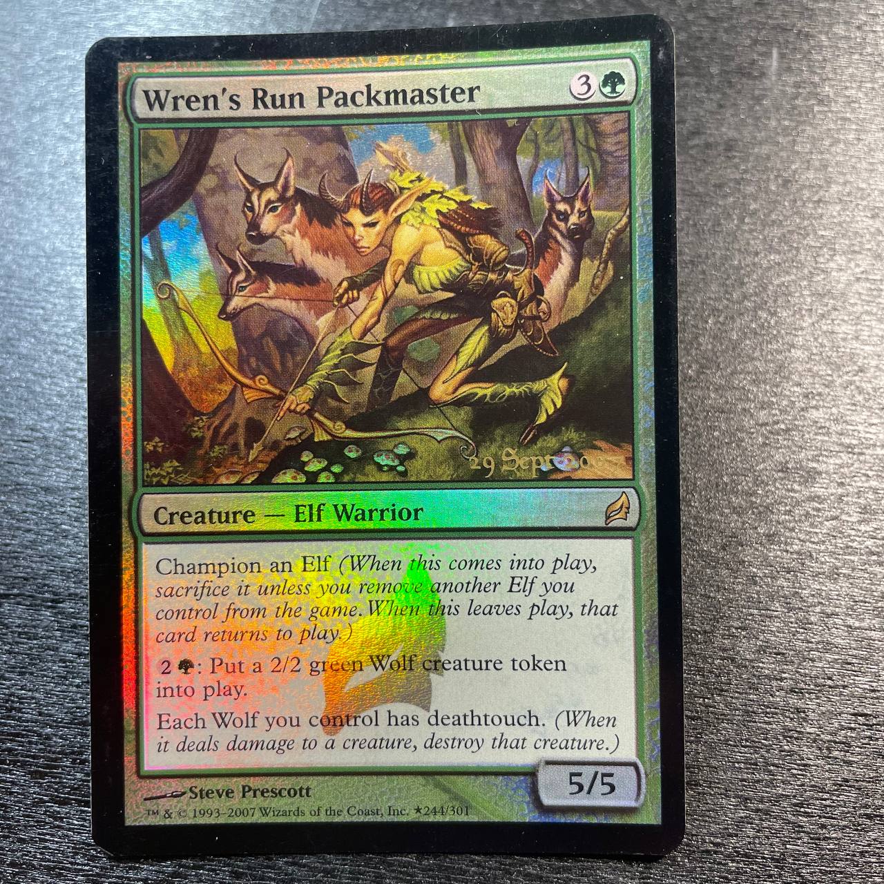 Wren's Run Packmaster FOIL prerelease