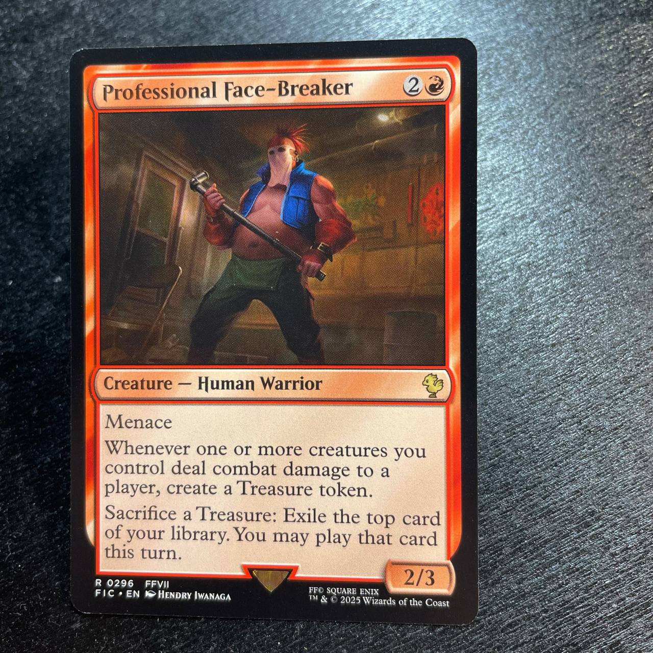 Professional Face-Breaker