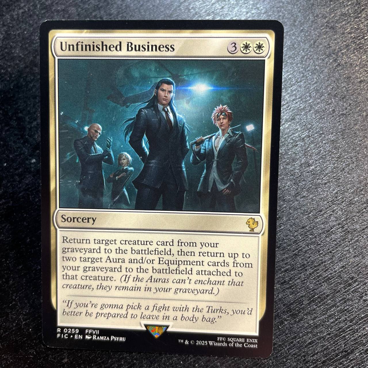 Unfinished Business