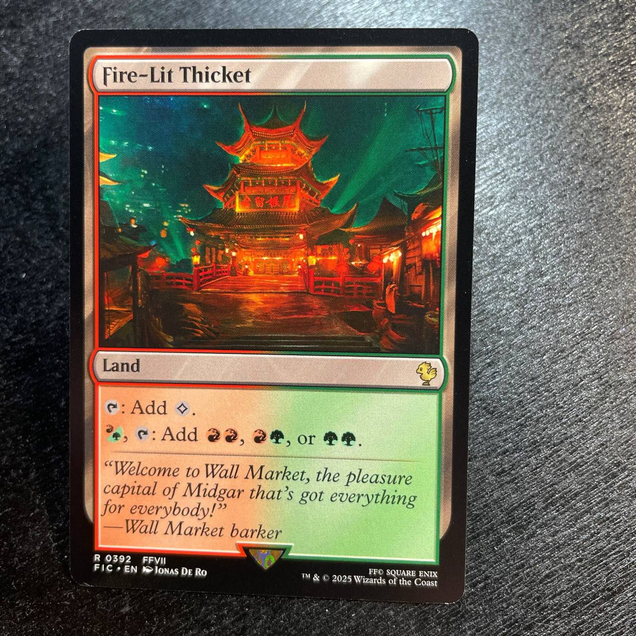 Fire-Lit Thicket