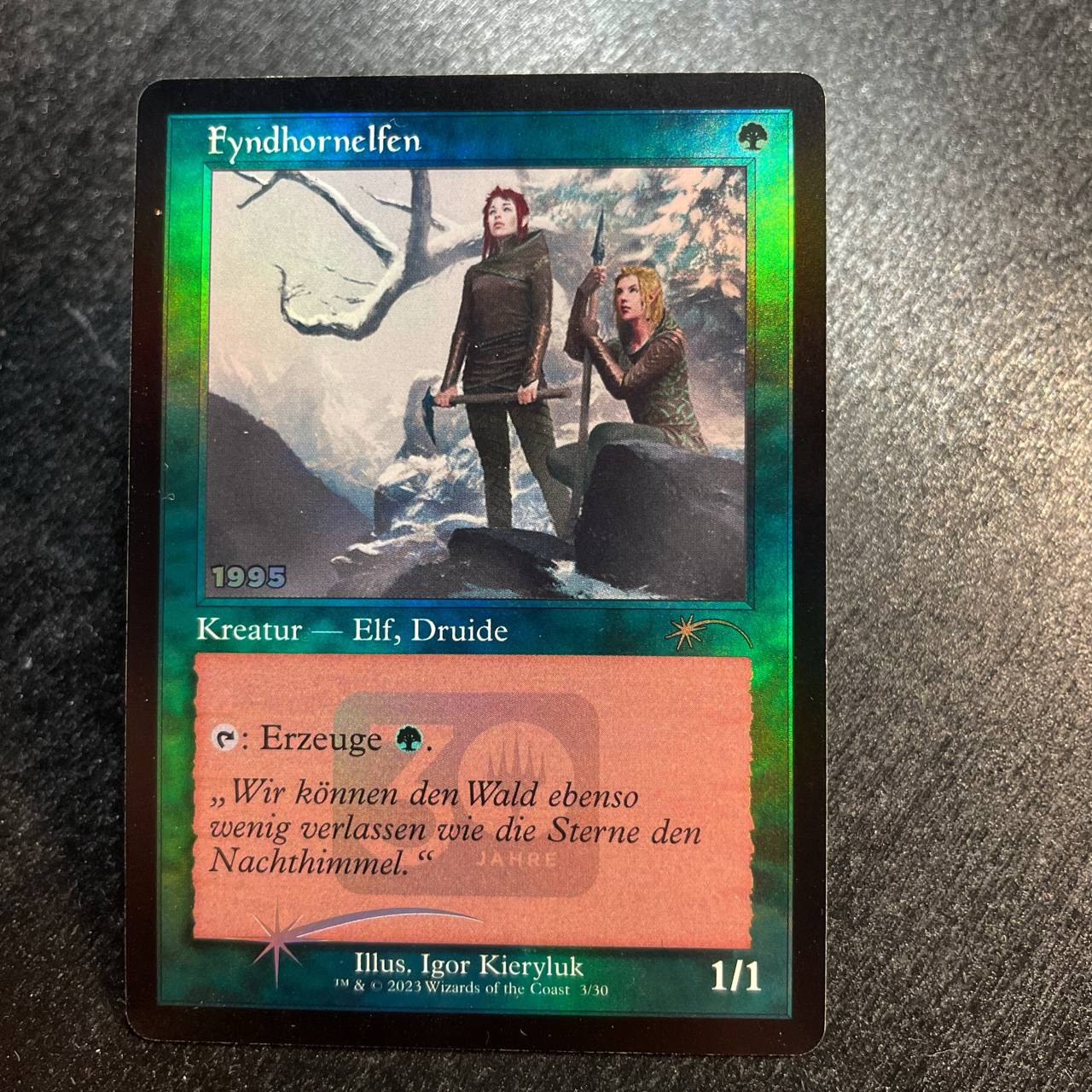 Fyndhorn Elves FOIL promo (de exclusive)