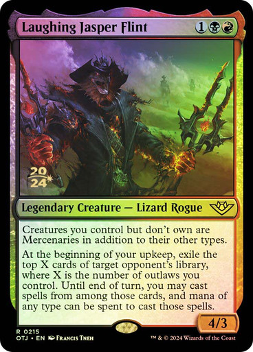 Laughing Jasper Flint FOIL prerelease