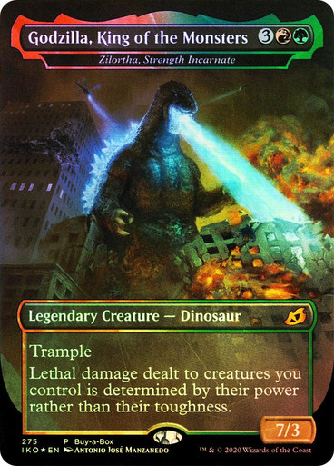 Zilortha, Strength Incarnate (Godzilla, King of the Monsters) FOIL (ru)
