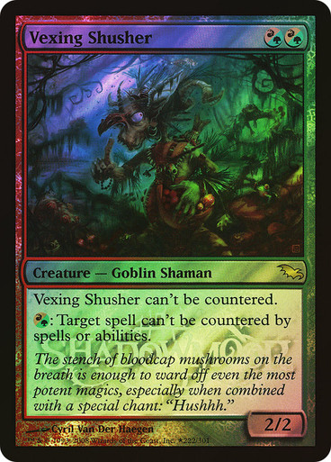 Vexing Shusher FOIL promo