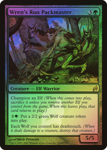 Wren's Run Packmaster FOIL prerelease