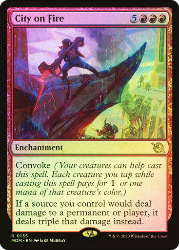 City on Fire FOIL (fr)