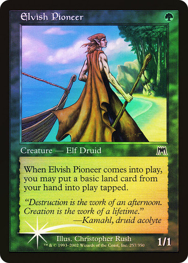 Elvish Pioneer FOIL (es)