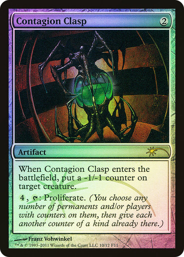 Contagion Clasp FOIL promo (es)