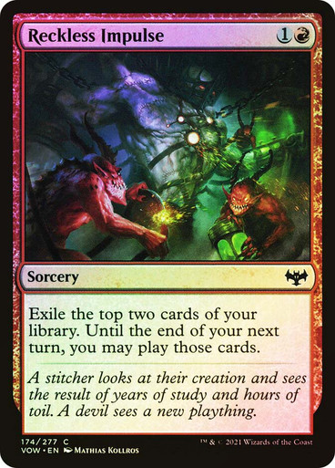 Reckless Impulse FOIL