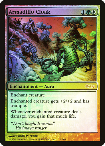 Armadillo Cloak FOIL promo