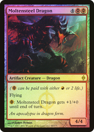 Moltensteel Dragon FOIL