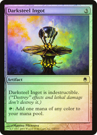 Darksteel Ingot FOIL (es)
