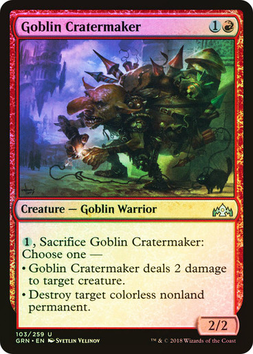 Goblin Cratermaker FOIL