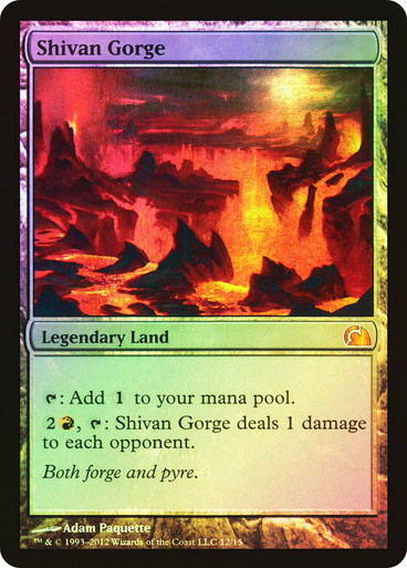 Shivan Gorge FOIL