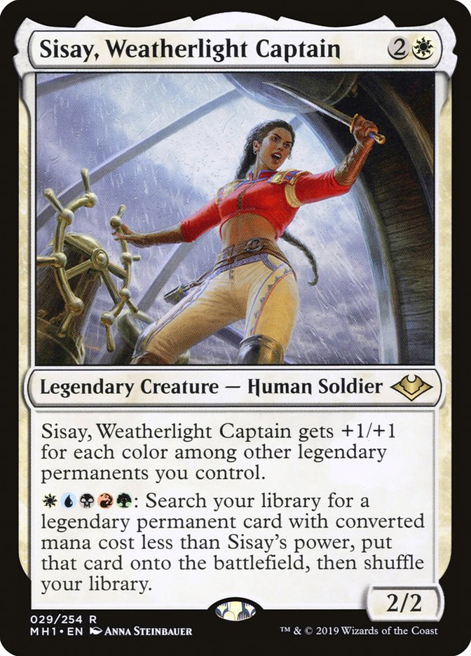 Sisay, Weatherlight Captain (ru)