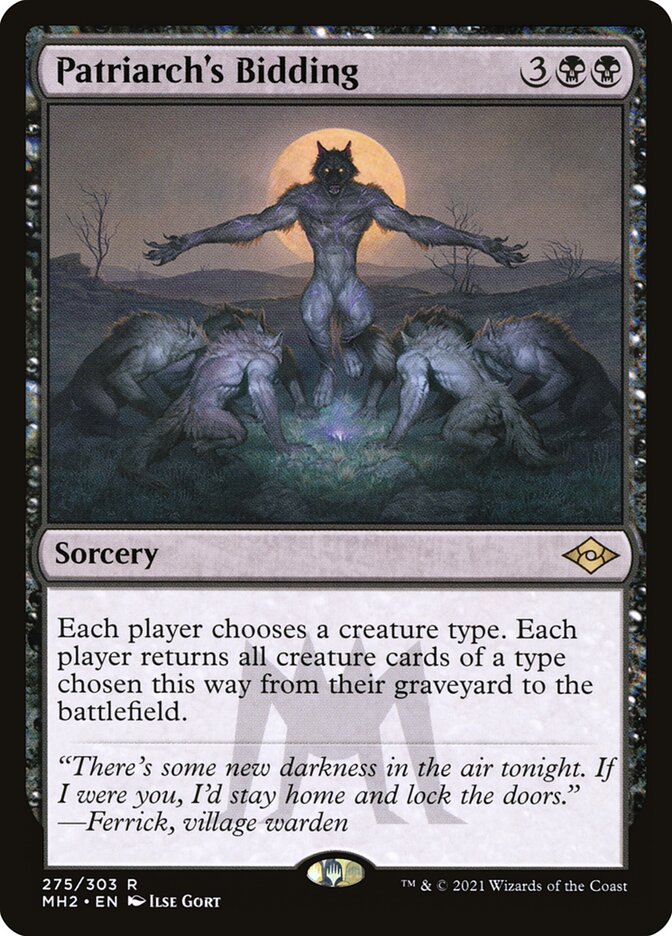 Patriarch's Bidding (ru)