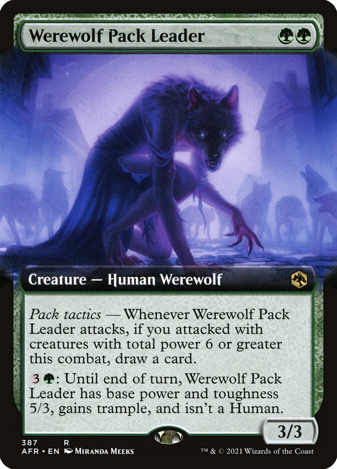 Werewolf Pack Leader (extended)