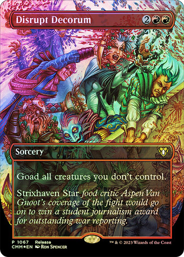 Disrupt Decorum FOIL promo (fr)