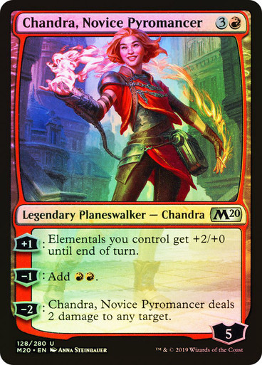 Chandra, Novice Pyromancer FOIL