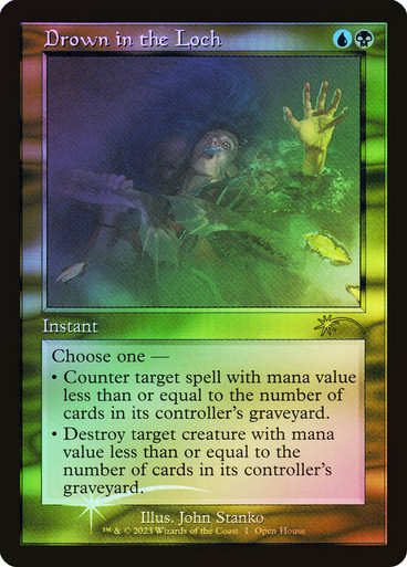 Drown in the Loch FOIL promo