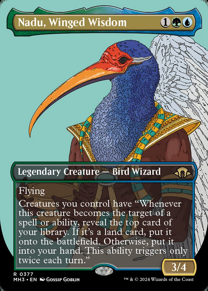 Nadu, Winged Wisdom (borderless)