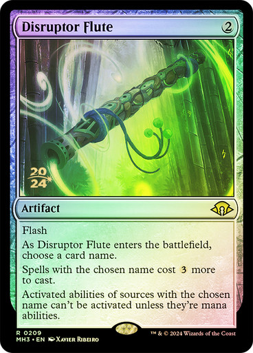 Disruptor Flute FOIL prerelease