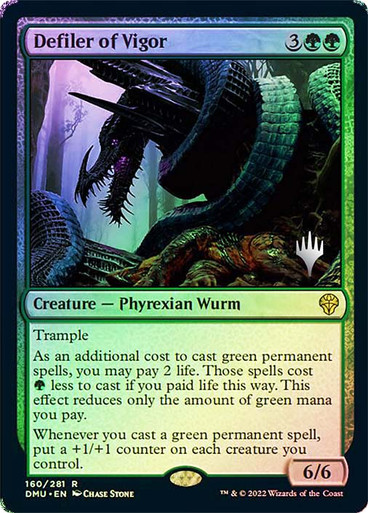 Defiler of Vigor FOIL (pr-p)
