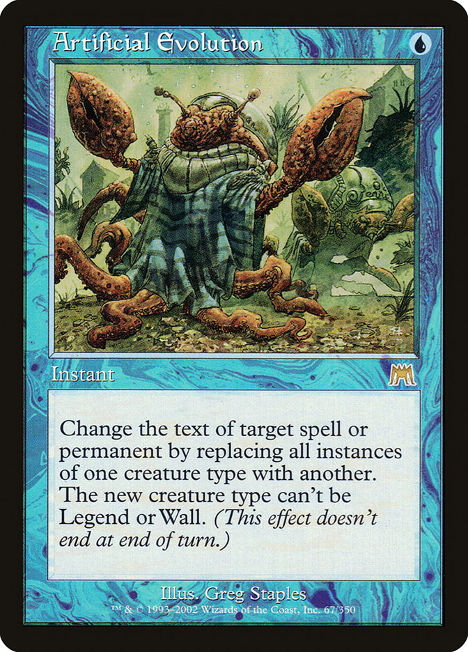 Artificial Evolution (FR)