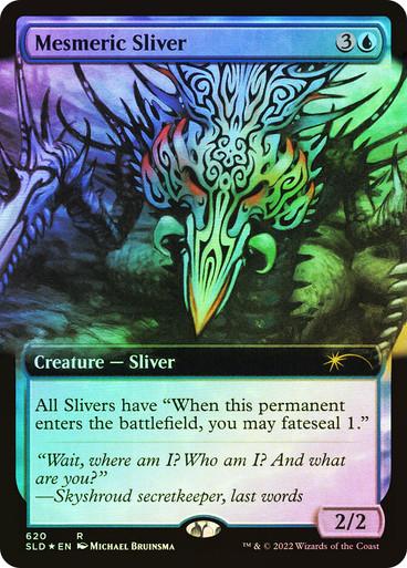 Mesmeric Sliver FOIL extended