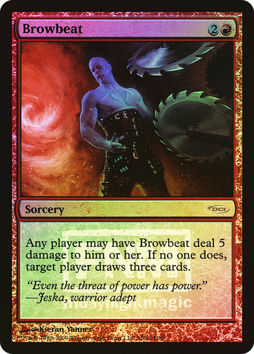 Browbeat FOIL promo