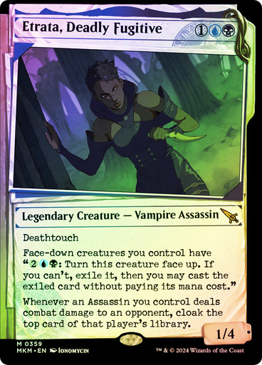 Etrata, Deadly Fugitive (FOIL) showcase
