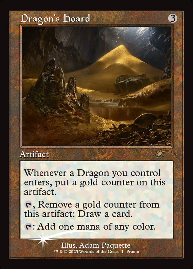 Dragon's Hoard FOIL retro