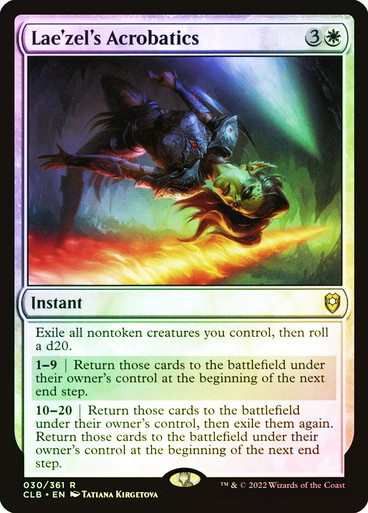 Lae'zel's Acrobatics FOIL
