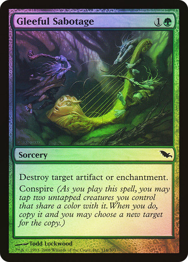 Gleeful Sabotage (FR) FOIL