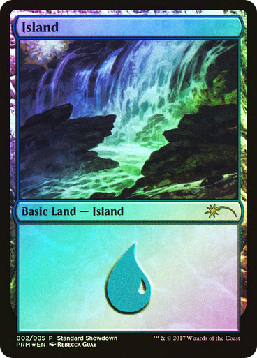 Island FOIL (standard showdown)
