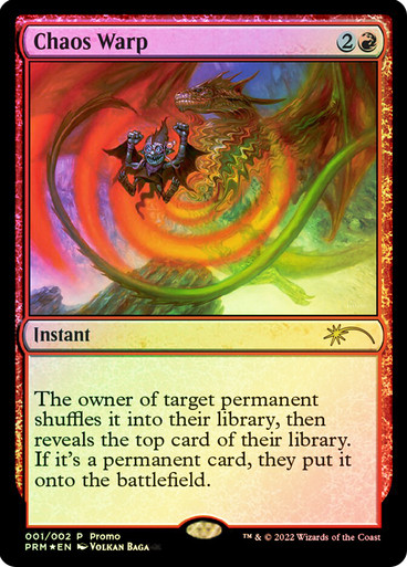 Chaos Warp FOIL promo