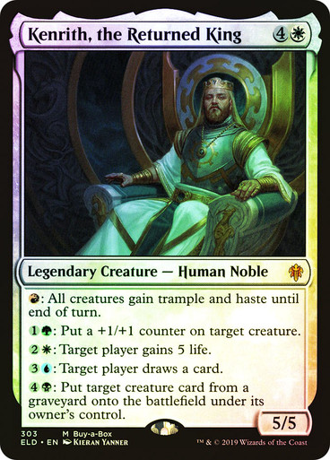 Kenrith, the Returned King FOIL promo (FR)
